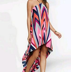 Express Aztec asymmetrical dress M